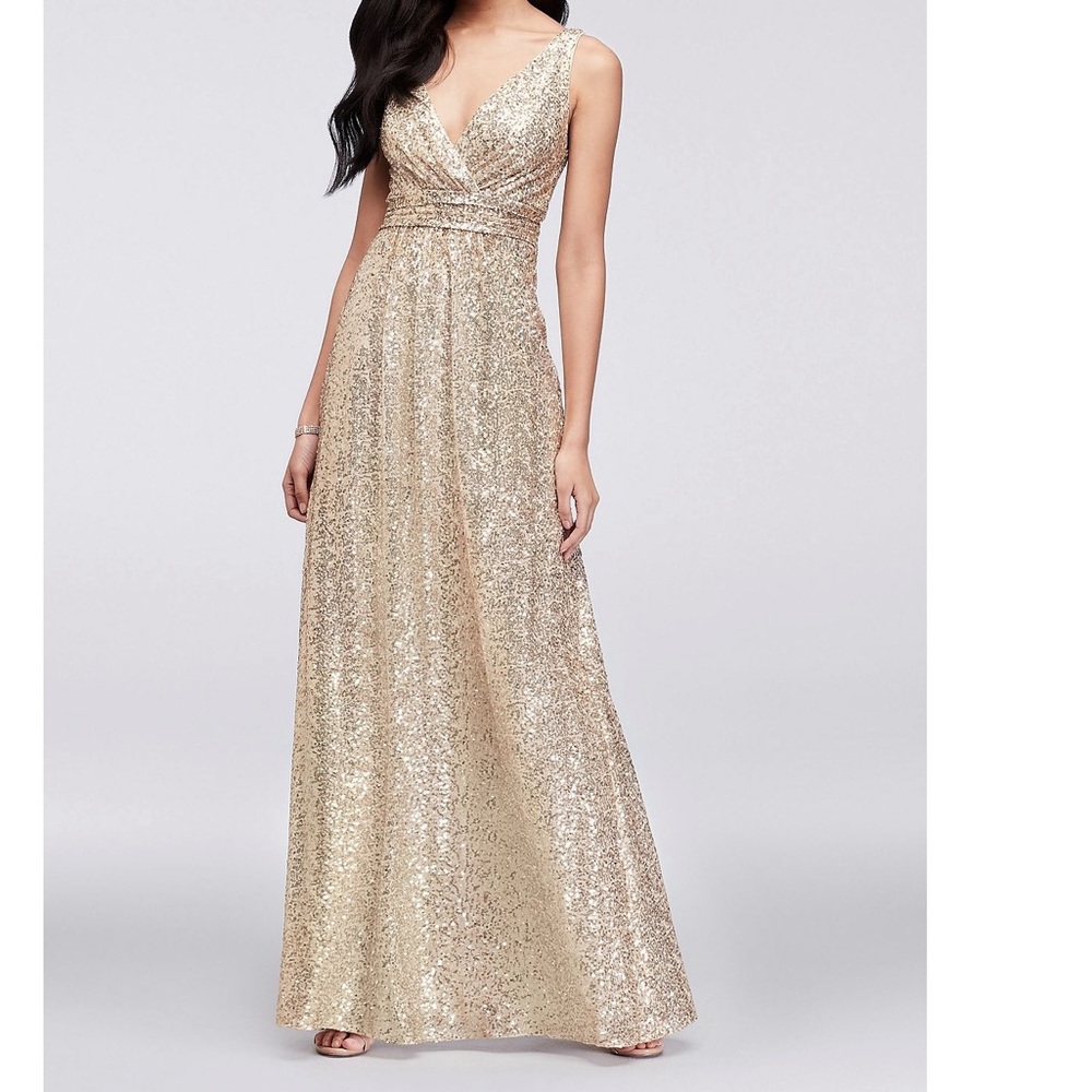 Gold Sequin dress